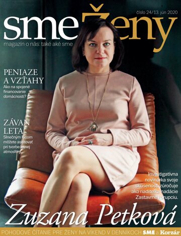 Obálka e-magazínu SME ŽENY 13/6/2020