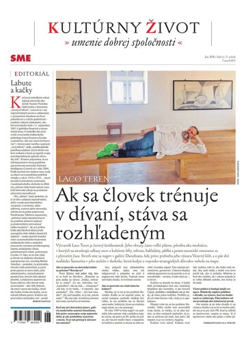 Obálka e-magazínu SME Kultúrny život 19/6/2020