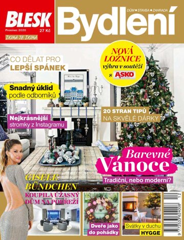 Obálka e-magazínu Blesk Bydlení 12/2020