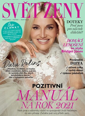 Obálka e-magazínu Svět ženy 1/2021