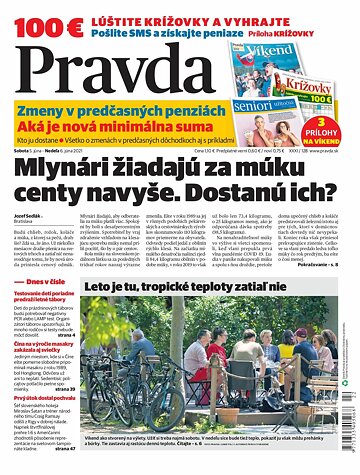 Obálka e-magazínu Pravda 5. 6. 2021