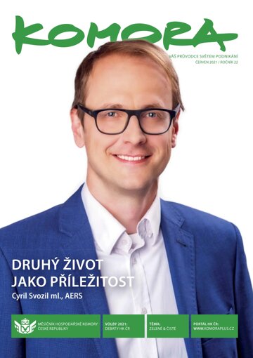 Obálka e-magazínu Komora.cz 6/21