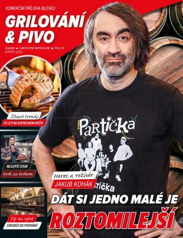 Obálka e-magazínu Příloha Blesk Grilování a Pivo - 16.5.2022