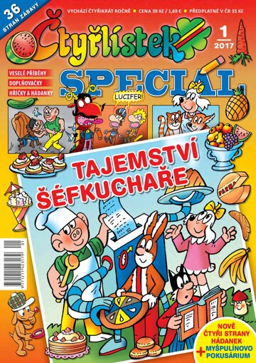 Obálka e-magazínu Čtyřlístek speciál 1/2017