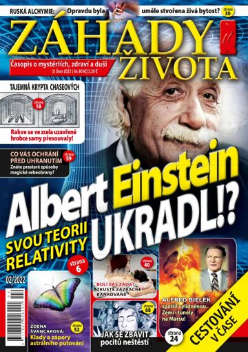 Obálka e-magazínu Záhady života 2/2022