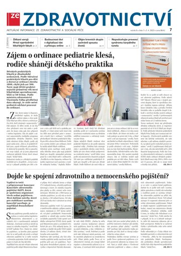Obálka e-magazínu Ze Zdravotnictví 7/2023