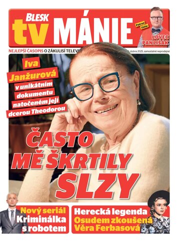 Obálka e-magazínu Blesk Tv manie 26.4.2025