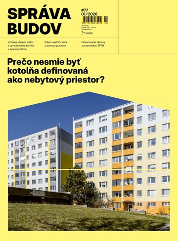 Obálka e-magazínu Správa budov 1/2026