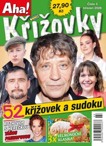 Obálka e-magazínu Aha! křížovky 3/2026