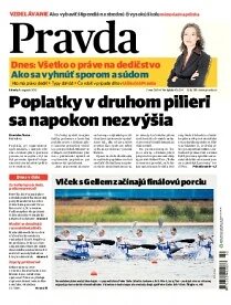 Obálka e-magazínu Pravda 8.8.2012