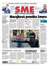Obálka e-magazínu SME 2.5.2013