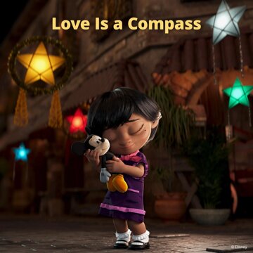 Obálka uvítací melodie Love Is A Compass (Disney supporting Make-A-Wish)