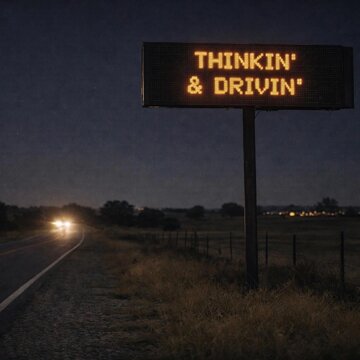 Obálka uvítací melodie Thinkin' & Drivin'
