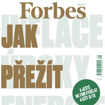 Obálka audioknihy Forbes září 2022