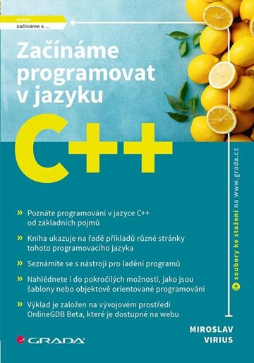 Obálka knihy Začínáme programovat v jazyku C++