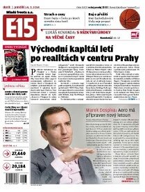 Obálka e-magazínu E15 14.7.2014