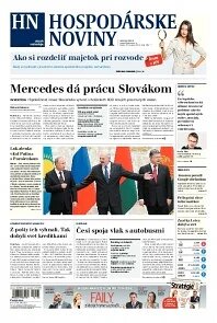 Obálka e-magazínu Hospodárske noviny 27.08.2014