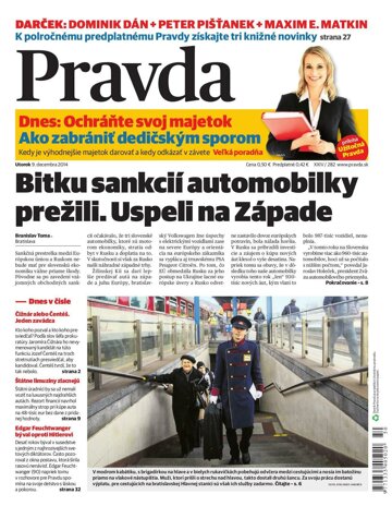 Obálka e-magazínu Pravda 9.12.2014