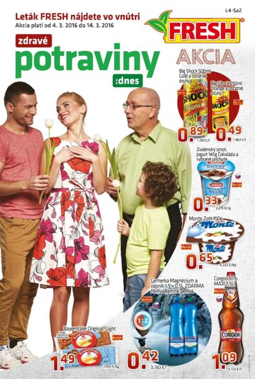 Obálka e-magazínu zdravé potraviny:dnes - marec (západ)