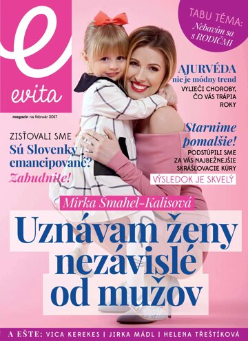 Obálka e-magazínu EVITA magazín 2/2017
