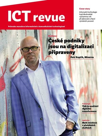 Obálka e-magazínu Ekonom 24 - 15.06.2017 - příloha ICT revue