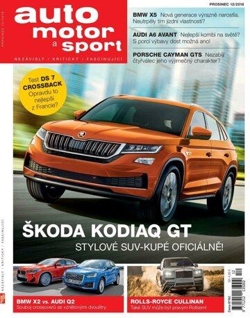 Obálka e-magazínu Auto motor a sport 12/2018