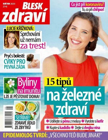 Obálka e-magazínu Blesk Zdraví 5/2020