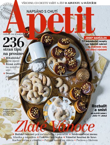 Obálka e-magazínu Apetit 12/2021