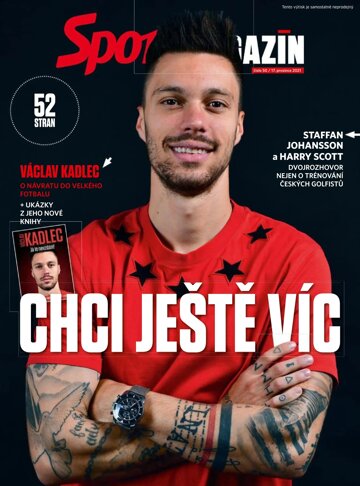 Obálka e-magazínu Příloha Sport magazín - 17.12.2021
