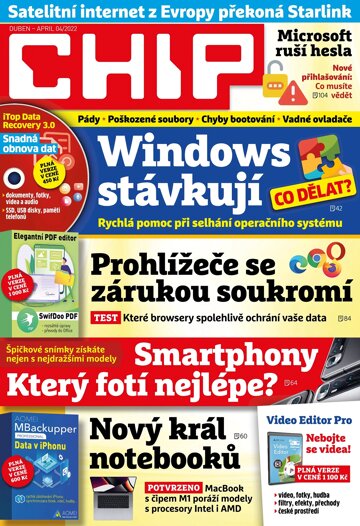 Obálka e-magazínu CHIP 4/2022