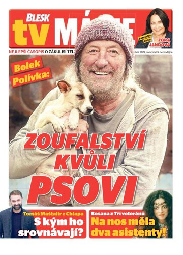 Obálka e-magazínu Blesk Tv manie 16.4.2022