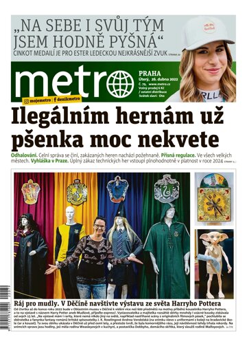 Obálka e-magazínu deník METRO 26.4.2022
