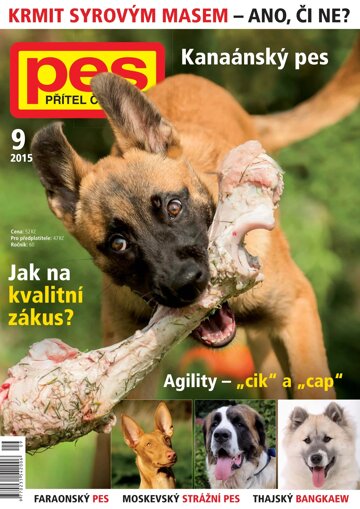 Obálka e-magazínu Pes přítel člověka 9/2015