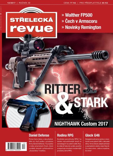 Obálka e-magazínu Střelecká revue 12/2017