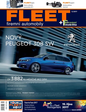 Obálka e-magazínu FLEET firemní automobily 5/2017