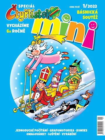 Obálka e-magazínu Čtyřlístek Mini 1/2022