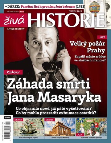 Obálka e-magazínu Živá historie 4/2023
