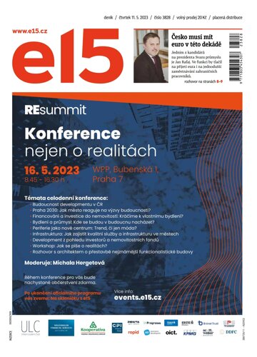 Obálka e-magazínu E15 - 11.5.2023
