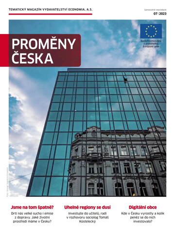 Obálka e-magazínu Hospodářské noviny - příloha 137 - 19.7.2023 Proměny Česka