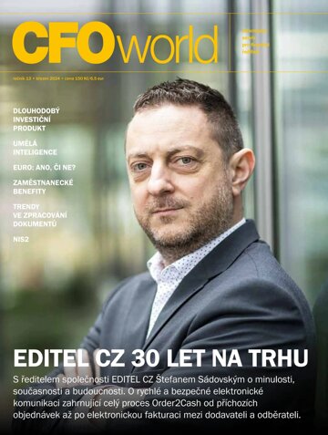 Obálka e-magazínu CFO World 1/2024