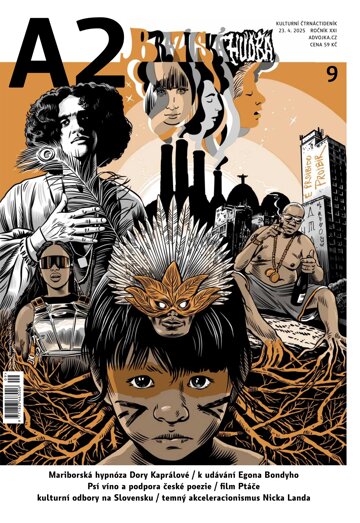 Obálka e-magazínu A2 - Brazilská hudba - 09/2025