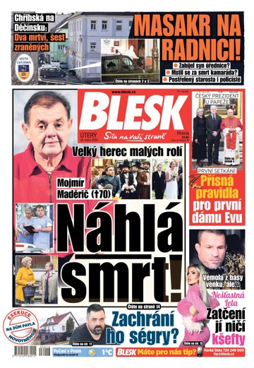Obálka e-magazínu Blesk 20.1.2026