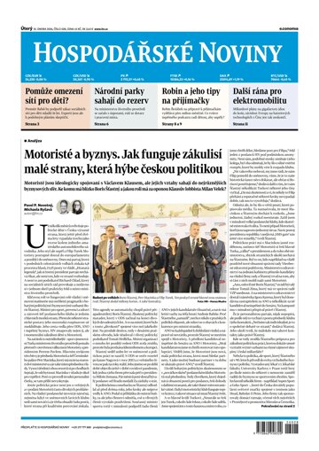 Obálka e-magazínu Hospodářské noviny 028 - 10.2.2026