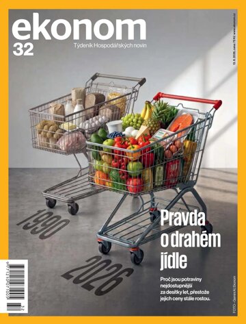 Obálka e-magazínu Ekonom 32 - 13.8.2026