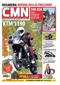 Obálka e-magazínu ČESKÉ MOTOCYKLOVÉ NOVINY 11/2013