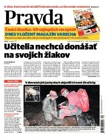 Obálka e-magazínu Pravda 2. 8. 2013