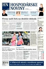 Obálka e-magazínu Hospodárske noviny 06.08.2013