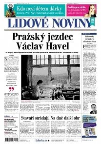 Obálka e-magazínu Lidové noviny 21.12.2013