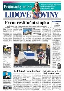 Obálka e-magazínu Lidové noviny 14.1.2014