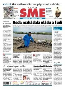 Obálka e-magazínu SME 17.5.2014